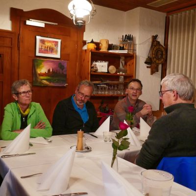 054 beim Menü auswählen